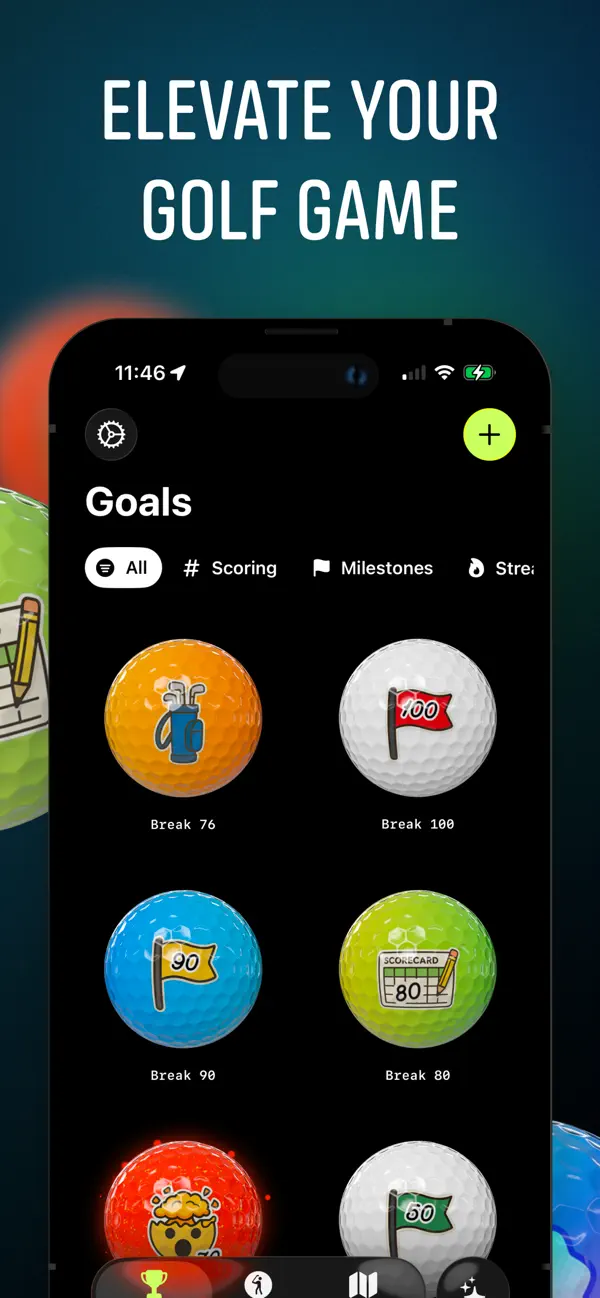 #1. Golf Goals - Shot Tracer (iOS) Által: Outpost31, LLC