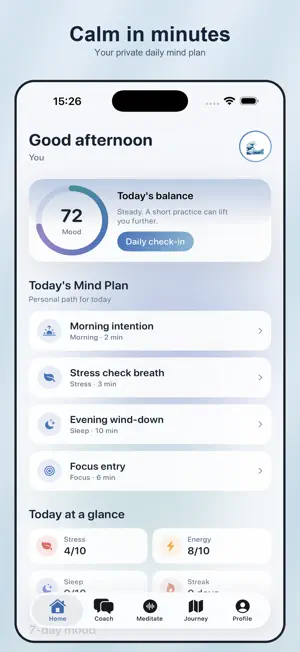 MindFlow AI: Mental Coach screenshot 1