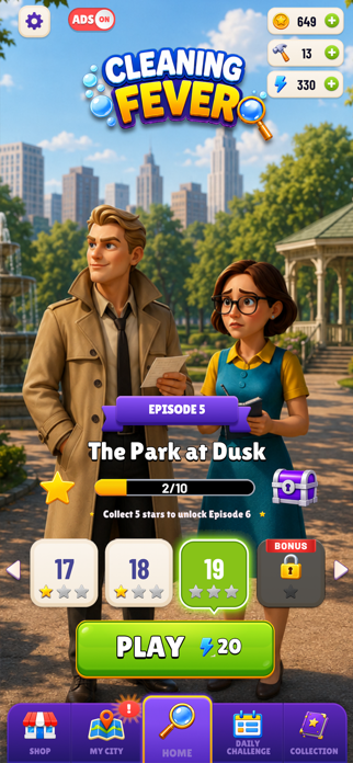 Cleaning Fever - Hidden Object Screenshot 1 of 5