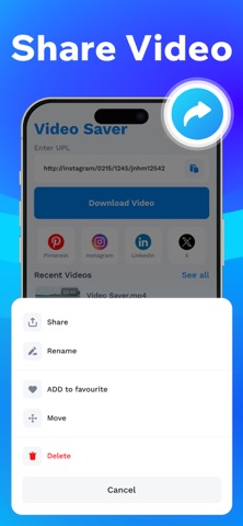 Video Downloader : Download iPhone screenshot