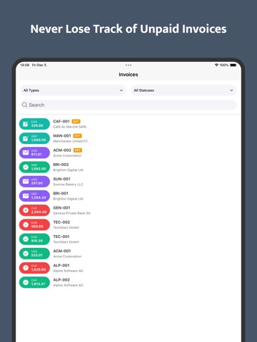 App screenshot