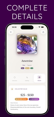 Crystal & Gem Identifier Screenshot 2 of 3