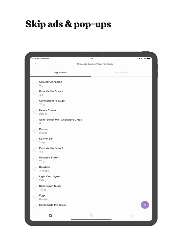 Souschef  Recipe Keeper