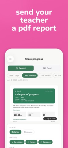Sorrel: Language Study Diary Screenshot 2 of 8