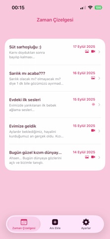 TinyDays screenshot