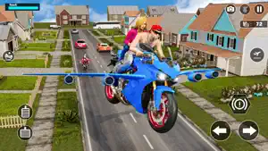 Flying Motorbike: Bike Games screenshot 2