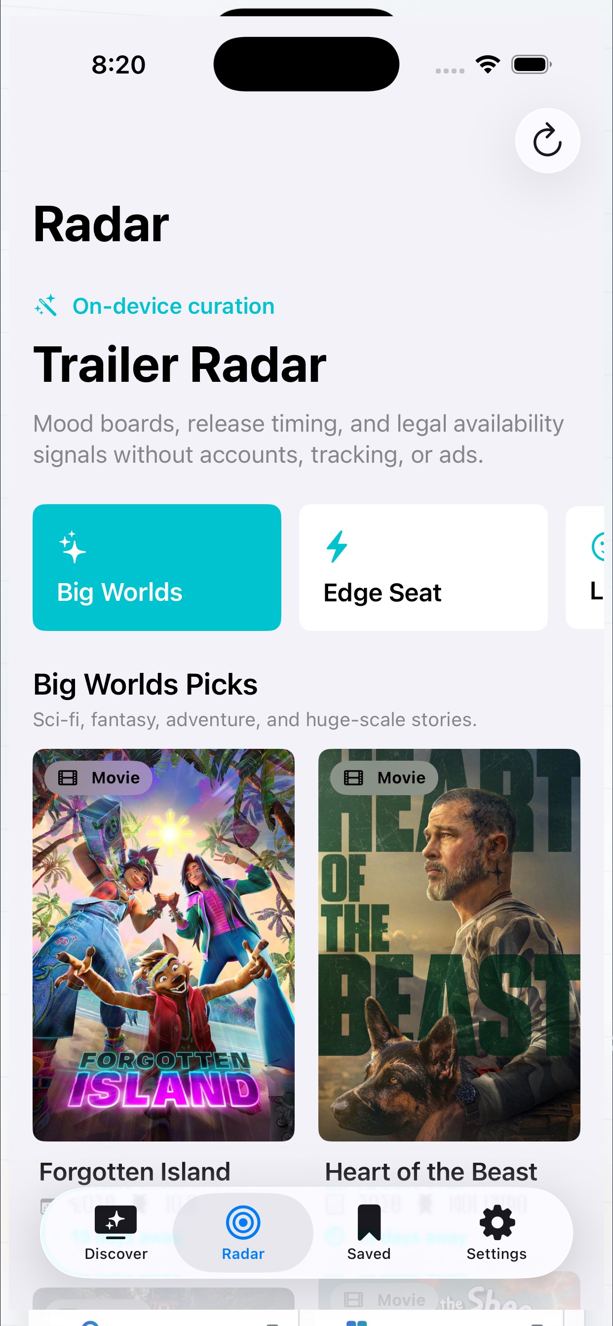 Screenshot 3 of VelaRadar : Moviebox Discovery
