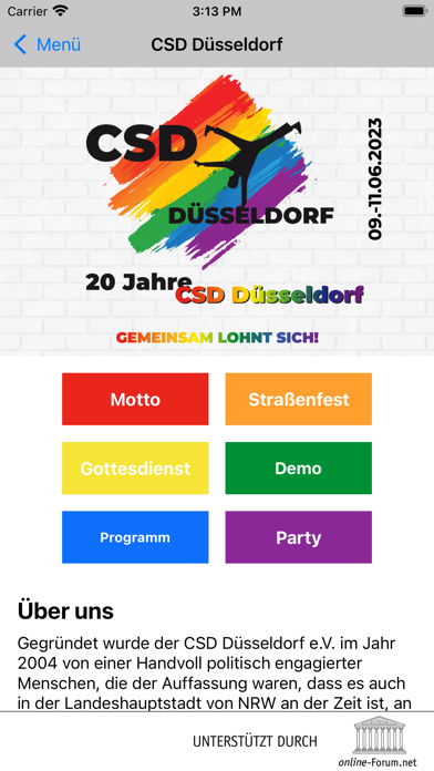 Screenshot #1 pour CSD Düsseldorf