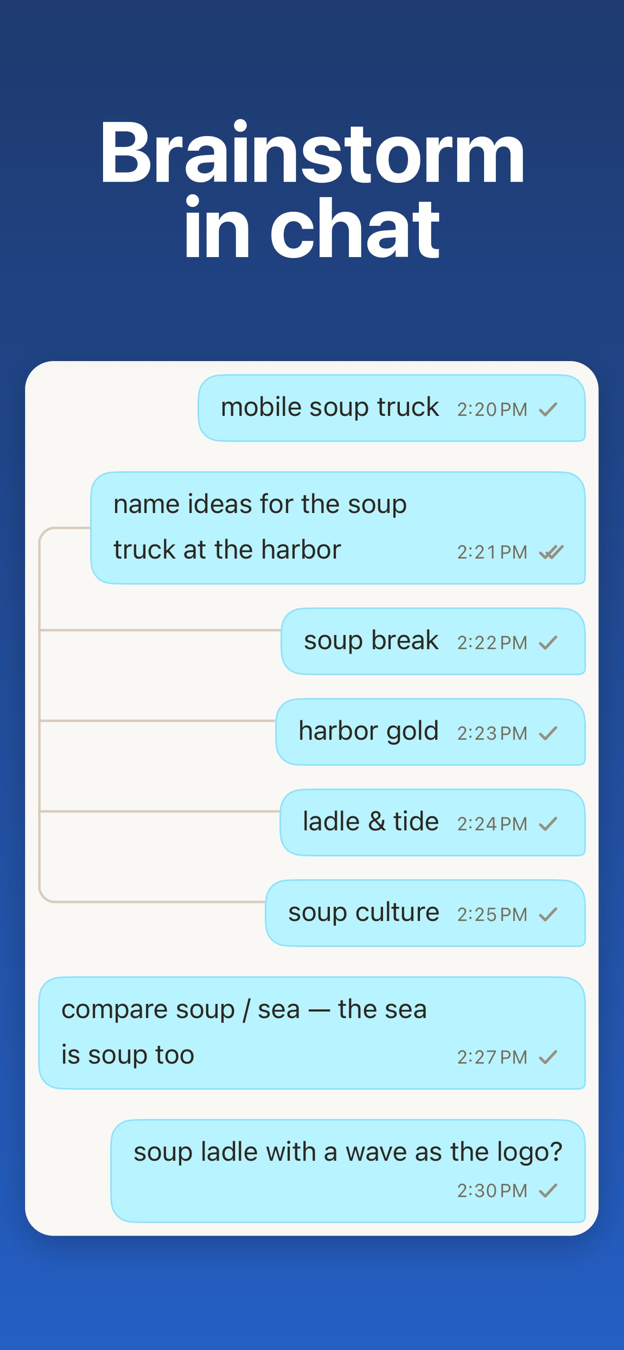 Screenshot 3 of NoteChat: Notes as a Chat