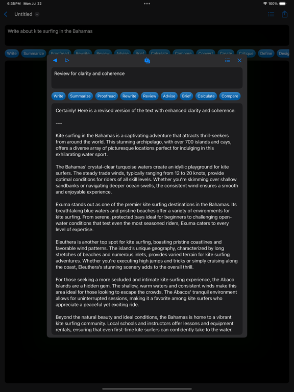 TextEditor-Pro iPad screenshot 4 - Productivity app