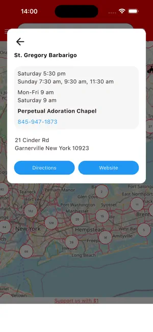 Mass Times USA and Canada screenshot 3