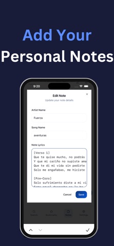 Mletras: Lyrics & Songs iPhone screenshot 6
