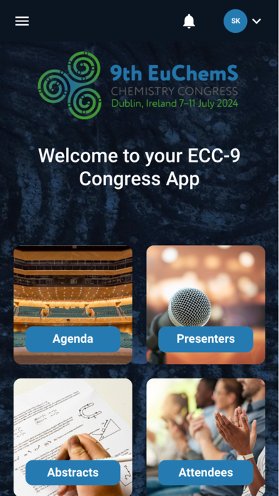 9th EuChemS Chemistry Congress Screenshot