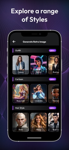 AI Retro Photos : Retro Look iPhone screenshot 3