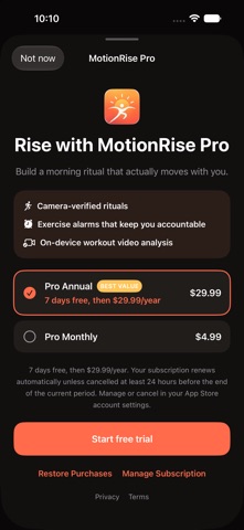 Motion Rise screenshot