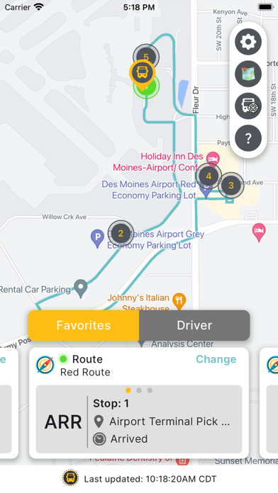 Screenshot #1 pour BusWhere School Bus Tracking
