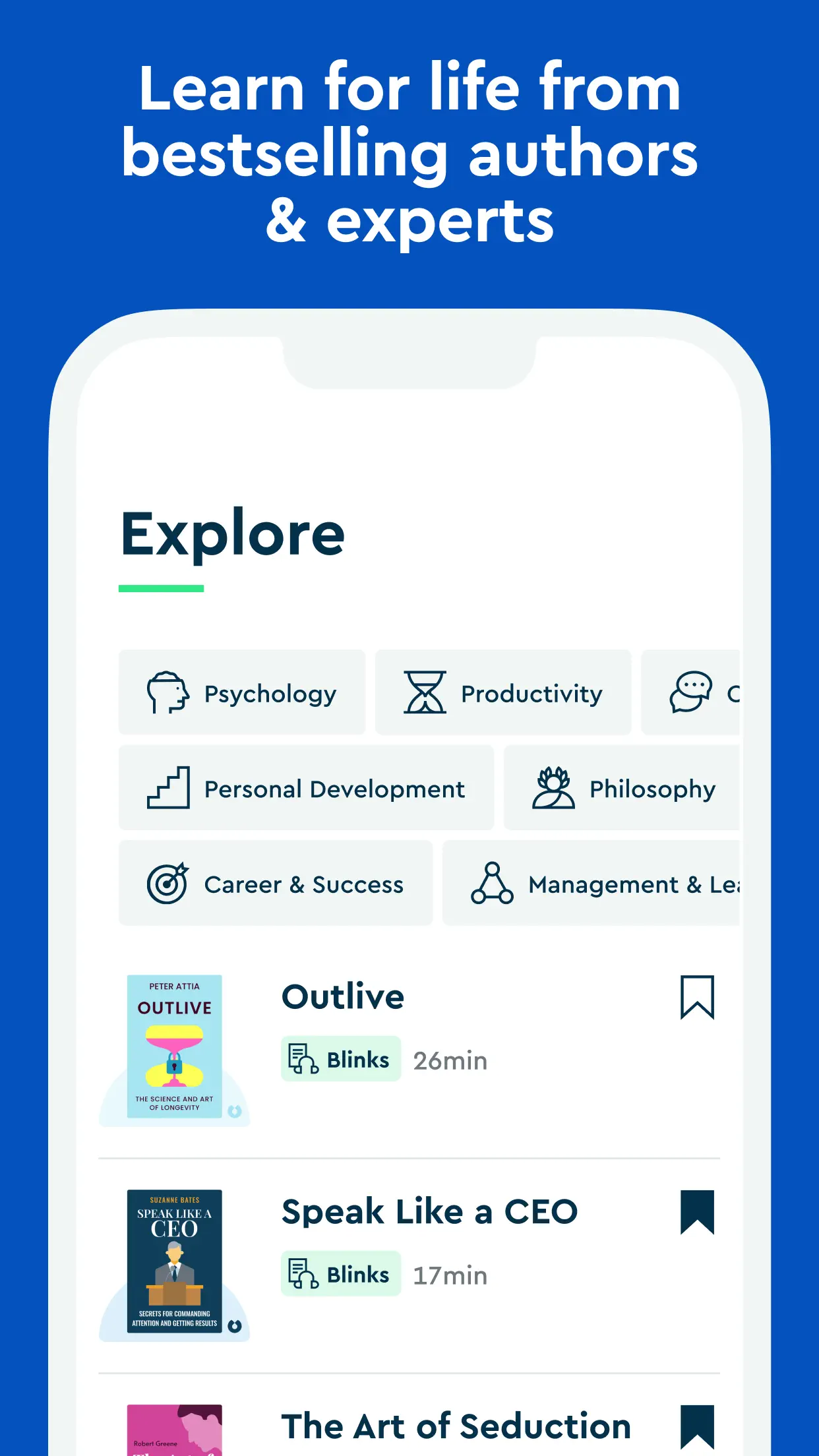 Blinkist screenshot 8