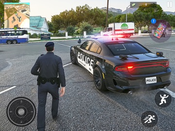 Police Car Chase City Driving iPad screenshot