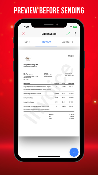 InvoiceXpress Screenshot