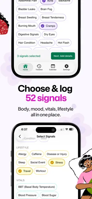 Petals: Period & Cycle Tracker screenshot 2
