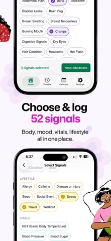 Petals: Period & Cycle Tracker screenshot 2