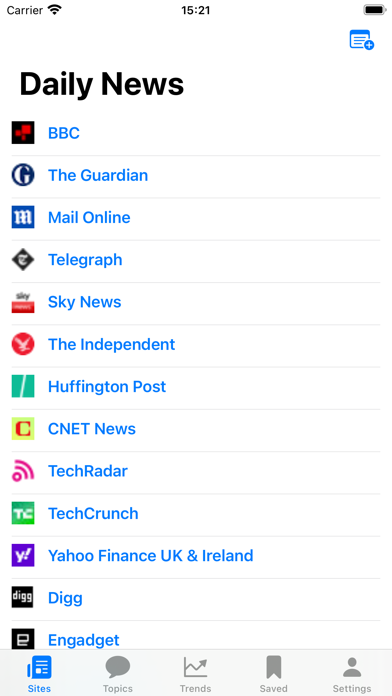 Trusted News 2025: US & World Screenshot