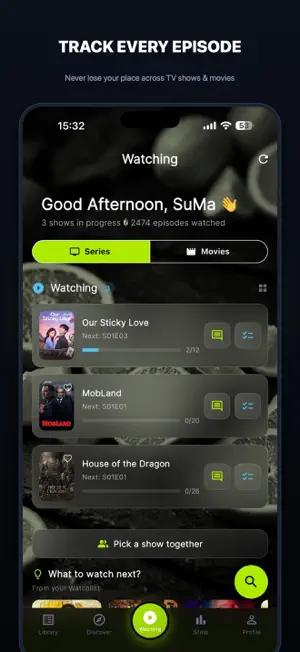 LIMEtv: TV Show Tracker screenshot 1