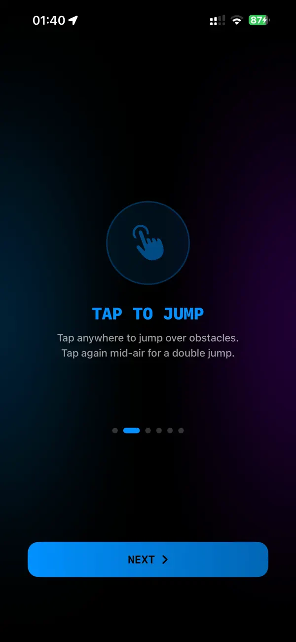 #3. Volt Runner (iOS) Által: Gianfranco Antenucci