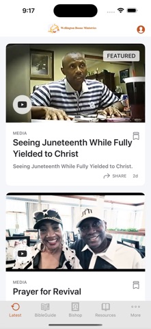 Wellington Boone Ministries screenshot