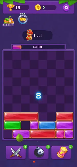 Dragon Treasure Slide screenshot 1