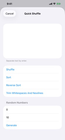 App screenshot