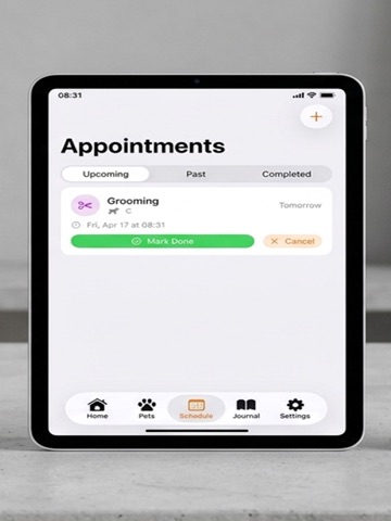 Pet Logs: Health & Wellness iPad screenshot
