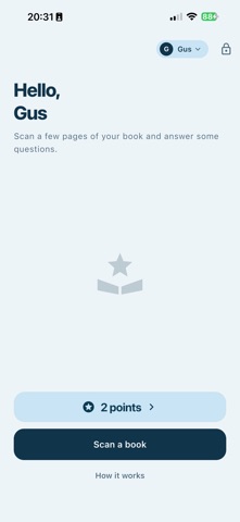 Read for Rewards iPhone screenshot