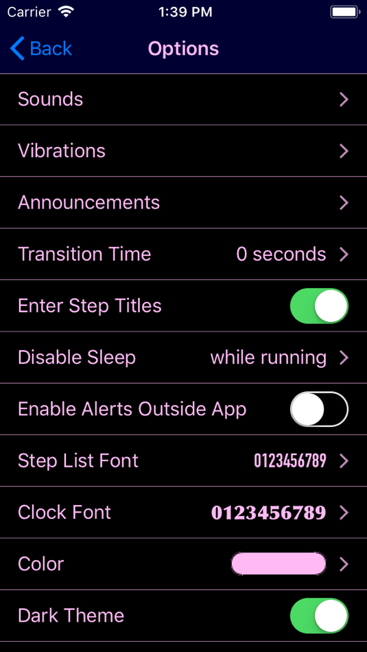 #5. YAT - Yet Another Timer (iOS) By: Kevin Brain