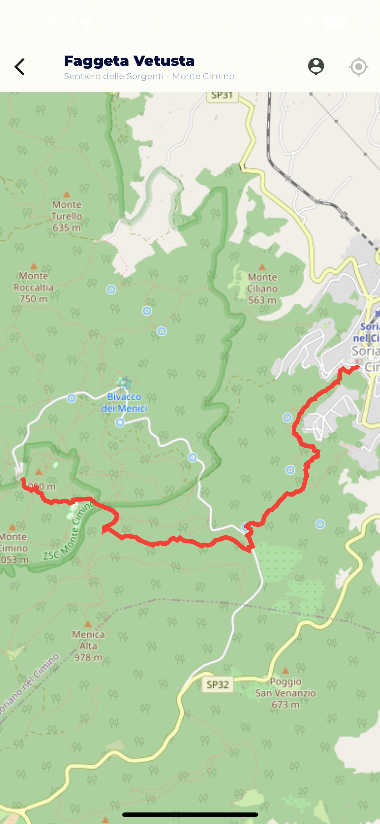 Faggeta vetusta Monte Cimino