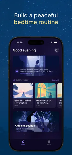 Still: Bible sleep stories iPhone screenshot 6