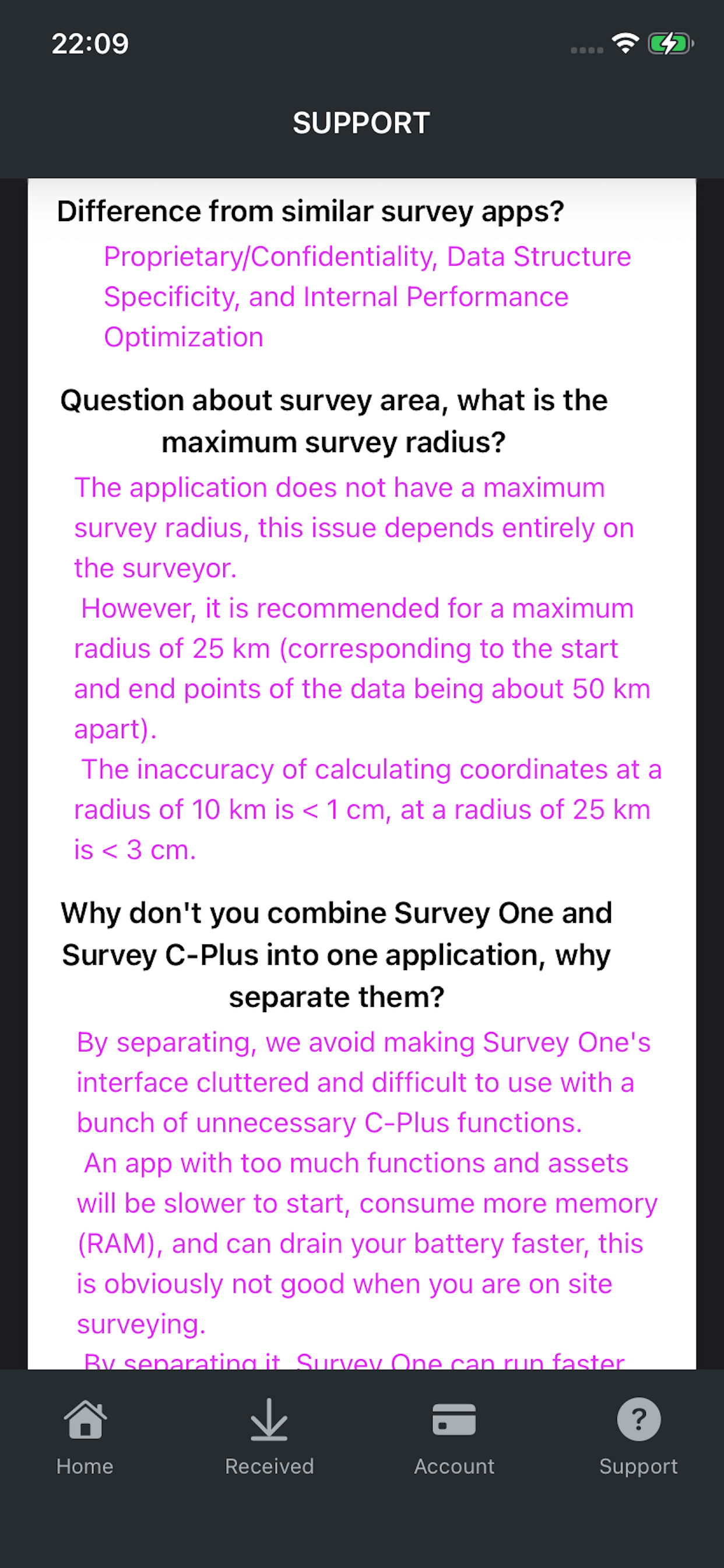 Survey C-Plus: AutoCAD Export