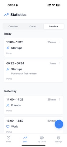 PomoTrack Focus & Productivity Screenshot 7 of 8