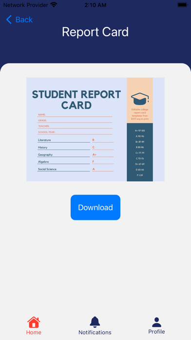 App screenshot