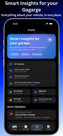 SwiftGarage — Car Maintenance screenshot