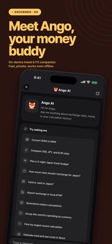 Exchango AI: Offline FX Helper Screenshot 4 of 8