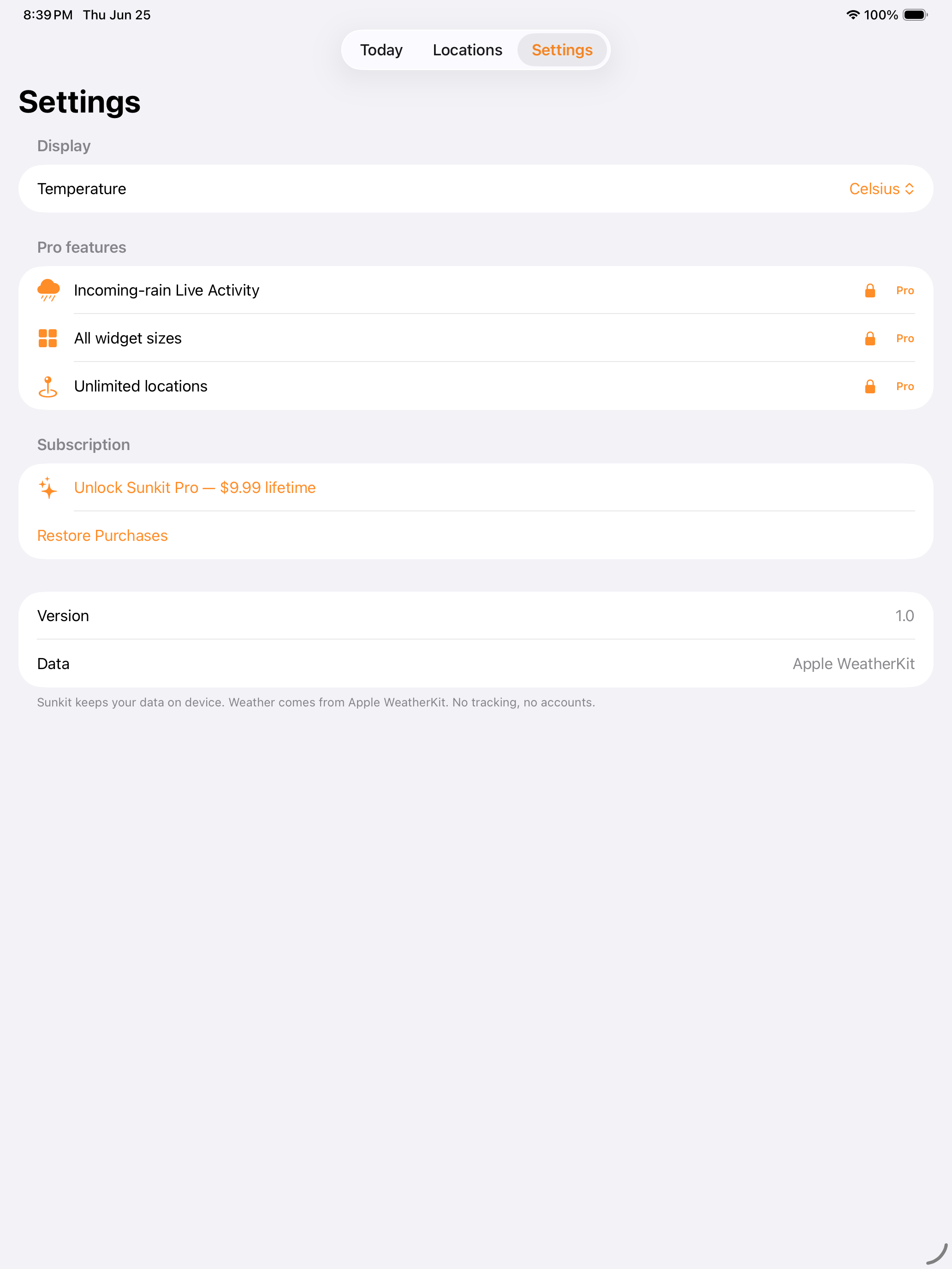 Sunkit: Weather & Radar screenshot 6