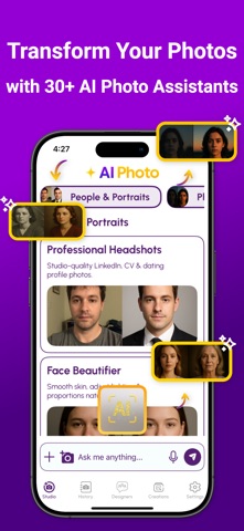 AI Photo Assistant: Generator iPhone screenshot