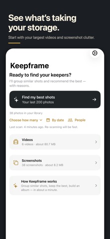 Keepframe: Photo Cleaner Screenshot 6 of 7