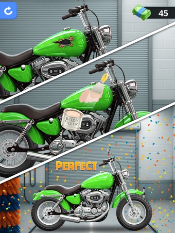 Glossy Garage iPad screenshot