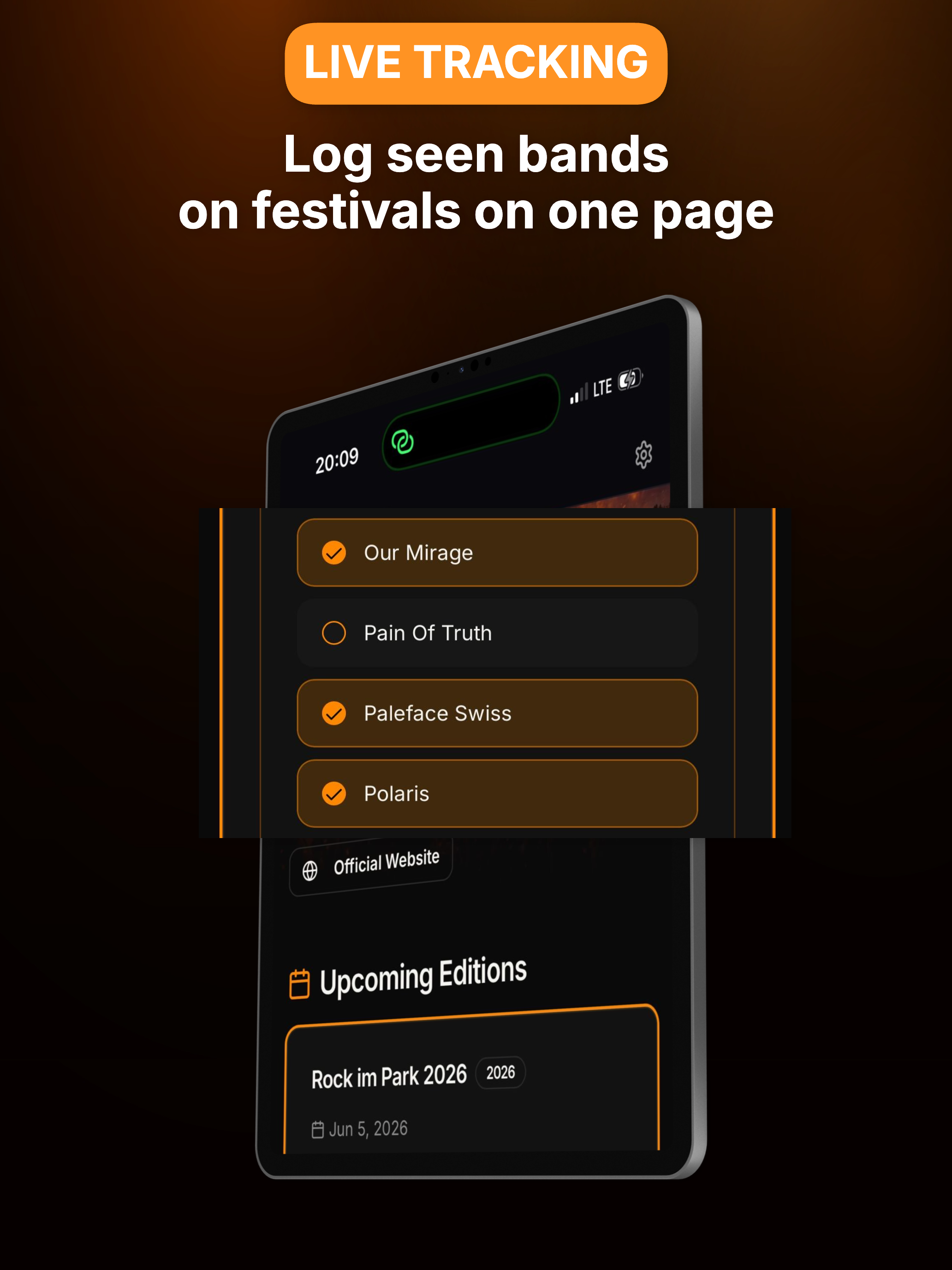 Gigvault: Concert Tracker screenshot 16