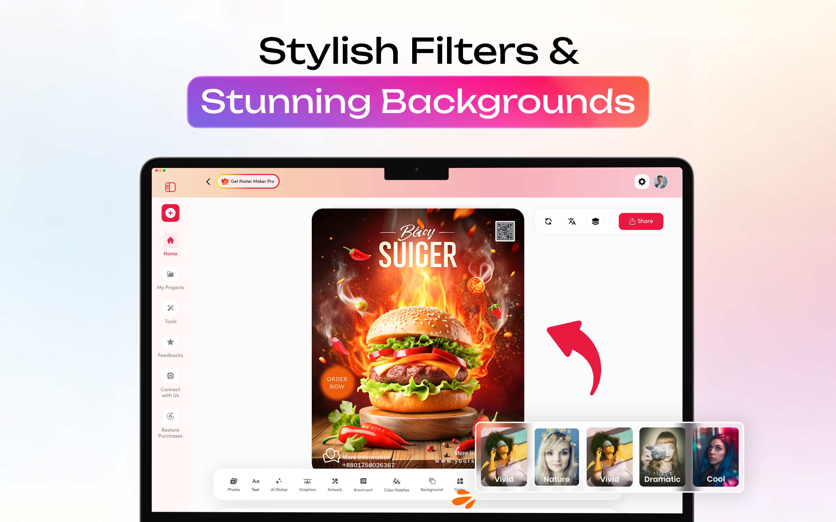 Poster Maker - AI Flyer Design screenshot 24