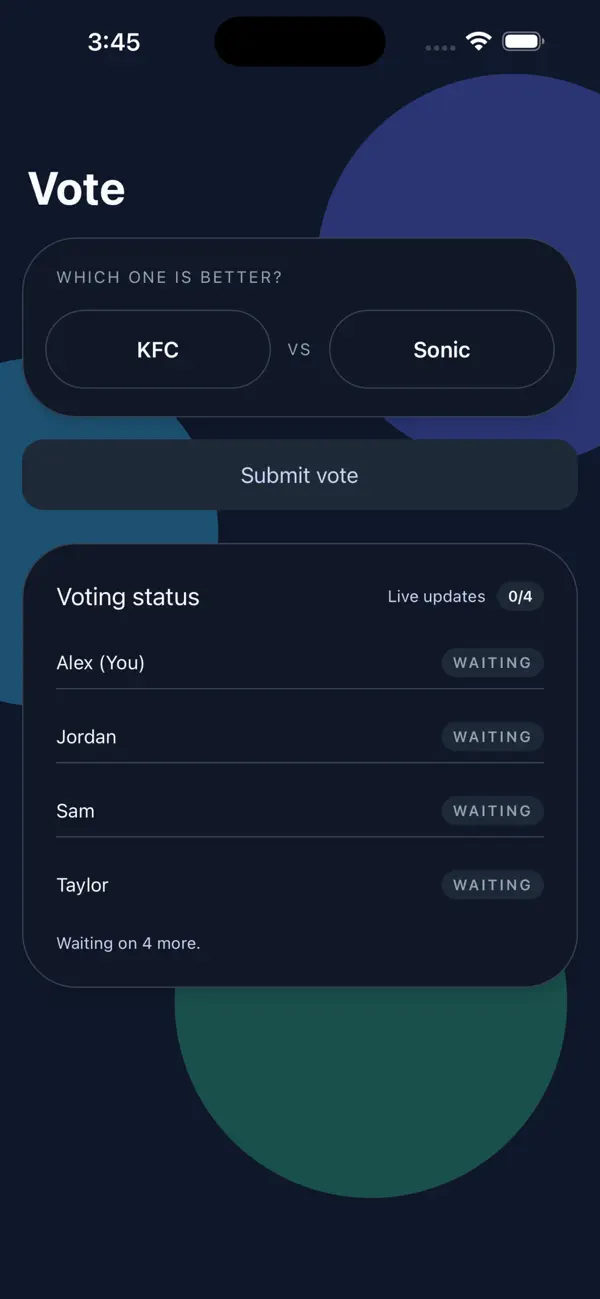 #1. StackRanked (iOS) Ved: Nicholas Kaffine