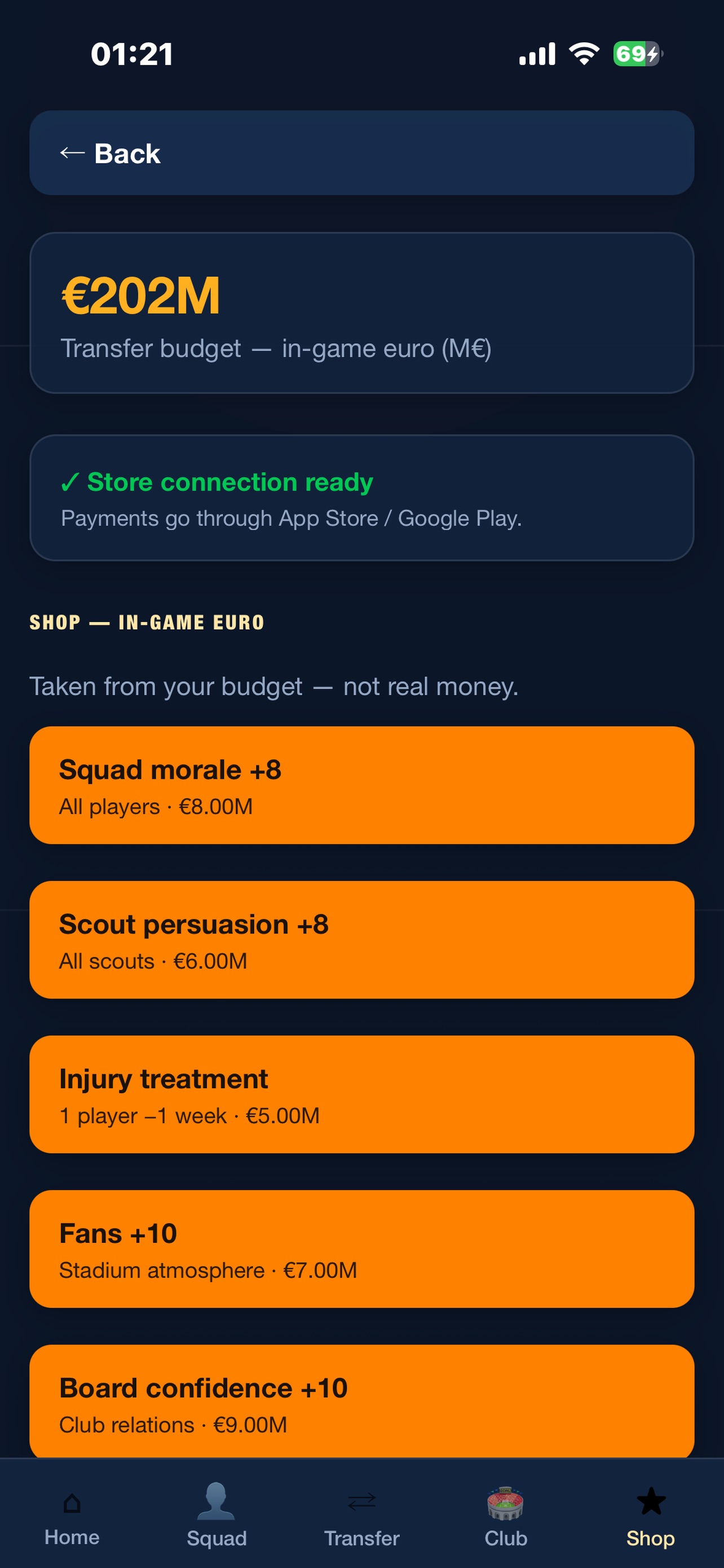 Screenshot 4 of Head Coach Soccer1