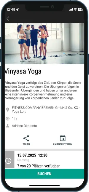 ULC FITNESS EXPERTEN screenshot 4